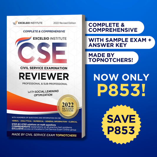 ULTIMATE ALL-IN-ONE Civil Service Exam Reviewer 2023 - 2024