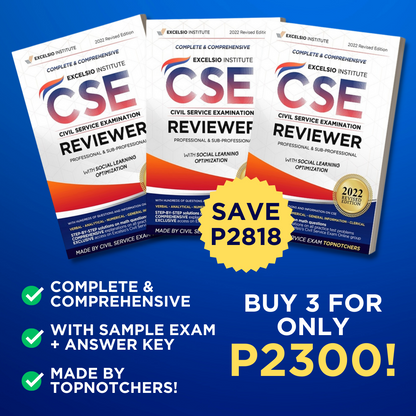 ULTIMATE ALL-IN-ONE Civil Service Exam Reviewer 2023 - 2024