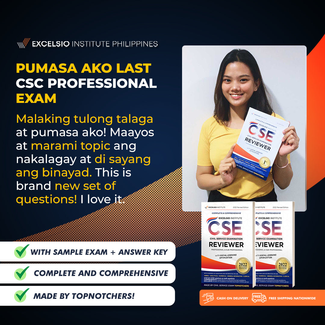 ULTIMATE ALL-IN-ONE Civil Service Exam Reviewer UPDATED Edition